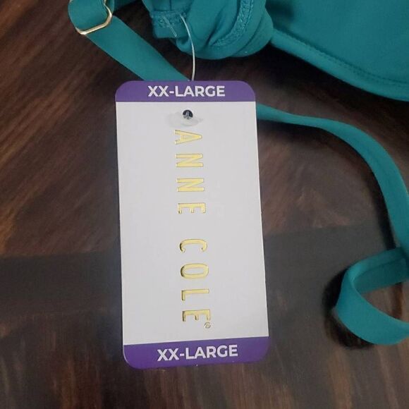 NWT ANNE COLE BIKINI TOP - Picture 4 of 5